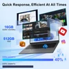 Kép 5/20 - Ninkear A15 Air laptop, 15.6" FHD, AMD Ryzen 5 3500U, 16GB RAM, 512GB SSD, WiFi5, Type-C, HDMI, ujjlenyomat-olvasó