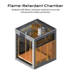Kép 11/13 - QIDI TECH Q2 3D nyomtató – nagy pontosság, 370°C fúvóka, AI kamera, 270×270×256 mm térfogat, PLA/ABS/PETG/TPU és haladó anyagokhoz