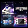 Kép 7/11 - ANBERNIC RG476H kézi játékkonzol, 4.7" 120Hz kijelző, 256GB kártya 8200 játékkal, PS2/Wii/3DS/PSP/PS1/N64 támogatással - Retró Szürke