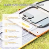 Kép 6/7 - Flashfish TSP 18V/100W hordozható, összecsukható napelem panel DC/USB kimenettel utazáshoz és töltéshez