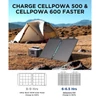 Kép 7/9 - BigBlue SolarPowa 100 100W hordozható, összecsukható napelem állvánnyal, 23,5% hatékonyság, IP65 vízálló
