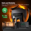 Kép 6/9 - CHEFREE AF500 1700W 6,5L Forrólevegős sütő okos hőmérővel, 8 az 1-ben programmal, gyors 230℃ felfűtéssel, rázási emlékeztetővel