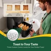 Kép 9/9 - CHEFREE AF500 1700W 6,5L Forrólevegős sütő okos hőmérővel, 8 az 1-ben programmal, gyors 230℃ felfűtéssel, rázási emlékeztetővel