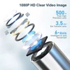 Kép 2/5 - SUNUO X6 okos fülzsír eltávolító kamera, 500W pixel, szilikon fülvég, 6-tengely giroszkóp, IP67, WiFi kapcsolat
