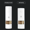 Kép 3/9 - Xiaomi Huohou Elektromos Só- és Borsőrlő (Töltős), Kerámia őrlőbetét - Fekete