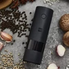 Kép 8/9 - Xiaomi Huohou Elektromos Só- és Borsőrlő (Töltős), Kerámia őrlőbetét - Fekete
