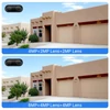 Kép 9/9 - Hiseeu 4K 8MP vezeték nélküli biztonsági kamera, dual lencse, 8x zoom, 2-irányú hang, színes éjjellátó, emberfelismerés, IP66