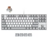Kép 1/20 - 3inuS 87 gombos, 5 az 1-ben mechanikus billentyűzet USB‑C hubbal, hot‑swappolható, Mac/Windows kompatibilis –  Barna billentyűkkel