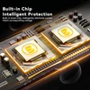 Kép 7/9 - ESSAGER 120W autós töltő, USB-A+Type-C, digitális kijelző, intelligens chip, rugós kialakítás