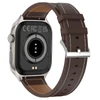 Kép 4/4 - T15 Plus okosóra, 2.01” ívelt érintőkijelző, Bluetooth-hívás, egészségfigyelés, hangvezérlés, 100+ sportmód - ezüst keret, bőrszíj