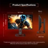 Kép 19/20 - TITAN ARMY P2510S PLUS 24.5" gamer monitor, 2K QHD 240Hz IPS, HDR500, állítható állvány, Adaptive-Sync, szemkímélő mód