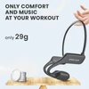 Kép 5/9 - Coowoo OPEN EAR Bone-X1 csontvezetéses Bluetooth 5.2 fülhallgató, 7 órás üzemidő, sporthoz