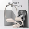 Kép 8/9 - Coowoo OPEN EAR Bone-X1 csontvezetéses Bluetooth 5.2 fülhallgató, 7 órás üzemidő, sporthoz