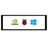 Kép 7/7 - Waveshare 7.9" IPS érintőkijelző Raspberry Pi 4B/3B+/3A+/Zero 2W/CM4, 400x1280, HDMI, edzett üveg