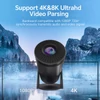 Kép 5/8 - T8 Pro projektor, ultra gyors vezeték nélküli kapcsolat, Bluetooth 5.0, 4K/8K HD Android 12 WiFi - fekete