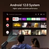 Kép 7/8 - T8 Pro projektor, ultra gyors vezeték nélküli kapcsolat, Bluetooth 5.0, 4K/8K HD Android 12 WiFi - fekete