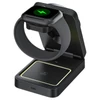 Kép 4/6 - W91 15W 3 az 1-ben összecsukható MagSafe vezeték nélküli töltő iPhone 16/15/14/13/12, Apple Watch, AirPods készülékekhez