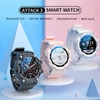 Kép 3/13 - LOKMAT ATTACK 3 okosóra 1,28'' TFT kijelzővel, Bluetooth hívás, EKG, pulzus-, vérnyomás- és véroxigénmérés - fekete