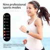 Kép 9/13 - LOKMAT ATTACK 3 okosóra 1,28'' TFT kijelzővel, Bluetooth hívás, EKG, pulzus-, vérnyomás- és véroxigénmérés - fekete