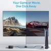 Kép 3/6 - Anker 83H1 2x1 HDMI kapcsoló 4K@60Hz HDR-rel, 3D, Dolby, laptop, PC, Xbox, PS5/PS4 és projektor kompatibilitással