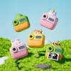 Kép 7/10 - WOWKIDS K64 Gyerek Azonnali Nyomtatós Fényképezőgép, 48MP Előlapi & Hátsó Duál Kamera – Sárga Maci