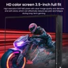 Kép 6/7 - R36 Pro kézi játékkonzol 128GB kártyával, 30 000+ retro játék, 3.5" IPS kijelző, 30+ emulátor - kék 