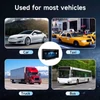 Kép 6/8 - SD102601 10.26" vezeték nélküli CarPlay kijelző Android Auto-val, 1600×600, Bluetooth 5.0, FM/AUX, hangvezérlés, USB/TF kártya támogatás