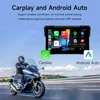 Kép 3/4 - SJ5005 5" motorkerékpár CarPlay kijelző, IPS HD érintőképernyő, vízálló IPX6, GPS, DVR kamera, Bluetooth 5.0, TF kártya