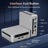 Kép 7/10 - Ninkear N4 Mini PC, AMD Ryzen 5 4600H, 16GB RAM, 512GB SSD, 8K/4K kijelző, WiFi 6, Bluetooth 5.2