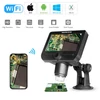 Kép 2/8 - ANESOK 317 WiFi mikroszkóp 4,3" kijelzővel, 2MP, 1000X nagyítás, 1080P, 5 óra üzemidő, 8 LED