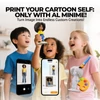 Kép 2/5 - AOSEED X-MAKER JOY AI+ V4.0 gyerek 3D nyomtató, zárt ház, 120×120×120mm, 260℃ fúvóka, 300mm/s, Wi-Fi, App vezérlés