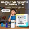 Kép 5/5 - AOSEED X-MAKER AI+ V4.0 zárt 3D nyomtató, nagy pontosságú 0,05 mm, 400 mm/s sebesség, 150×150×150 mm térfogat, Wi-Fi, gyermekbarát