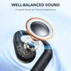 Kép 5/6 - Anker Soundcore AeroFit nyitott fülhallgató, ergonomikus fülkampóval, IPX7 vízálló, alkalmazásvezérlés, akár 42 óra lejátszás - fekete