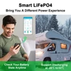 Kép 6/8 - LANPWR 24V 100Ah LiFePO4 akkumulátor Bluetooth 5.0-val, 2560Wh kapacitással, 4000+ ciklussal és beépített 100A BMS-sel