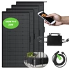 Kép 1/6 - LANPWR 800W erkély napelem rendszer: 800W mikroinverter + 4×180W hajlékony napelem panel