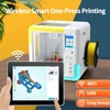Kép 3/6 - AOSEED X-MAKER gyerek és kezdő 3D nyomtató, gyors nyomtatás, automata szintezés, Wi-Fi, halk működés, PLA/ABS, 150×150×150mm