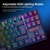 Kép 11/15 - Redragon K552P-KR-ES mechanikus gamer billentyűzet – spanyol kiosztás, 87 gomb, RGB, kék kapcsoló, USB, PC-hez, laptophoz – fekete