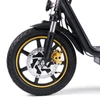 Kép 5/10 - TWOFISH M5 Elite-E EEC elektromos roller üléssel és kosárral, 500W motor, 48V 13Ah akku, 40km/h, 30km hatótáv - Fekete