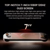 Kép 4/17 - AYN Odin 2 Portal hordozható játékkonzol – 7" 120Hz OLED érintőkijelző, 16GB RAM, 1TB tárhely, Android 13, 8000mAh akkumulátor - fekete