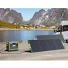 Kép 8/10 - FOSSiBOT SP200 (Új) 200W összecsukható napelem, 23,4% hatékonyság, ETFE bevonat, állítható támasz, otthonra, lakóautóhoz, kempinghez, áramszünetre – Zöld