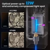 Kép 6/14 - ATOMSTACK A12 PRO 12W lézervágó és gravírozó, fix fókusz, 0.02 mm pontosság, 600 mm/s sebesség, app vezérlés, 365×305 mm