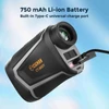 Kép 9/9 - CIGMAN CT-800Y 800 m Golf Távmérő – 6x nagyítás, zászlórúd-zár, mágneses pánt, USB-s újratölthető