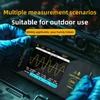Kép 3/8 - BSIDE OT3 digitális oszcilloszkóp 3,2" színes kijelzővel, 10 MHz sávszélességgel, 48 MSa/s mintavételezéssel, akkumulátoros, autószereléshez és szervizmunkákhoz