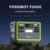 Kép 9/16 - FOSSiBOT F2400 hordozható erőmű, 2048Wh LiFePO4 akkumulátor, 2400W napenergia generátor, gyors töltés, tiszta szinusz hullám