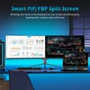Kép 12/20 - TITAN ARMY C49SHC 49” ívelt gaming monitor, 144Hz, 32:9 ultraszéles, 3840×1080, USB-C, HDMI, PBP/PIP, Adaptive-Sync, 65W töltés