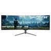 Kép 1/20 - TITAN ARMY C49SHC 49” ívelt gaming monitor, 144Hz, 32:9 ultraszéles, 3840×1080, USB-C, HDMI, PBP/PIP, Adaptive-Sync, 65W töltés
