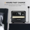 Kép 2/12 - TALLPOWER V2400 hordozható erőmű, 2160Wh LiFePO4 napelem generátor, 2400W AC kimenet, PD 100W USB-C, UPS, LED, 13 csatlakozó