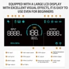 Kép 12/12 - TALLPOWER V2400 hordozható erőmű, 2160Wh LiFePO4 napelem generátor, 2400W AC kimenet, PD 100W USB-C, UPS, LED, 13 csatlakozó