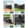 Kép 7/11 - Blackview OSCAL PowerMax 2400 hordozható erőmű, 1872–20592Wh LiFePO4 akkumulátor, 2400W napelemes generátor, gyors töltés, LED, UPS, Bluetooth hangszóró