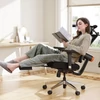 Kép 2/6 - NEWTRAL MagicH-BPro ergonomikus szék lábtartóval, automatikus háttámla-fejtámla követéssel, deréktámasszal, állítható kartámasszal - fekete